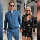 Paris Hilton and Carter Reum taking a stroll